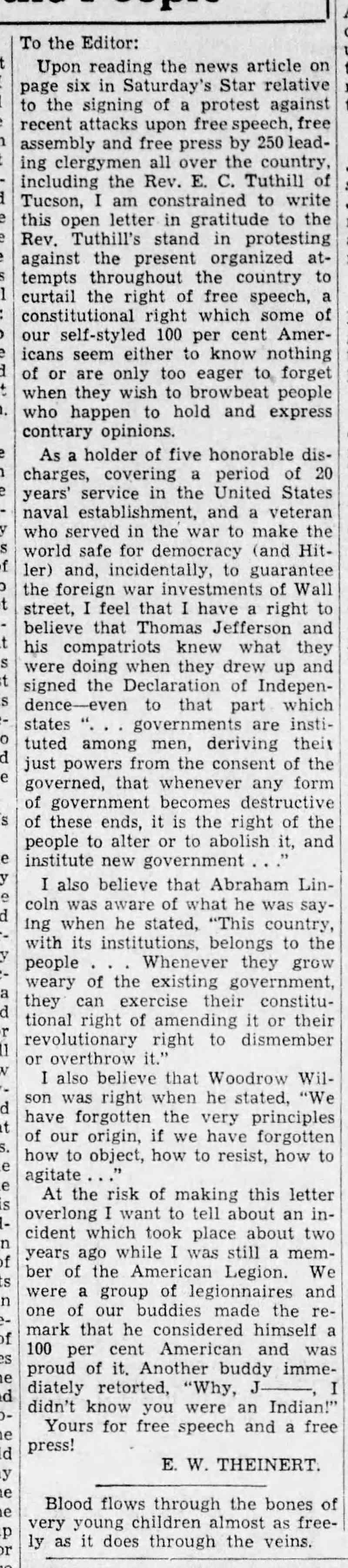 Arizona Daily Star, Tucson, Arizona
June 4, 1935