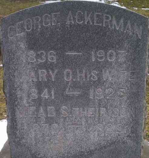 George Fleming ACKERMAN - Grave