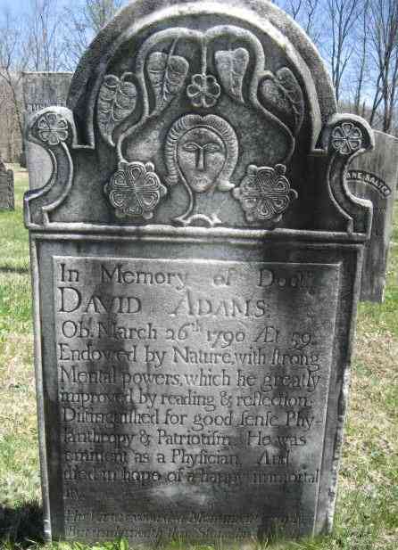 Grave<br />Olde Mansfield Center Cemetery Mansfield, Tolland County, Connecticut, USA