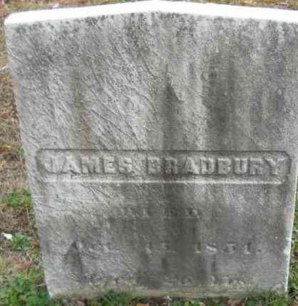 James BRADBURY - Grave
