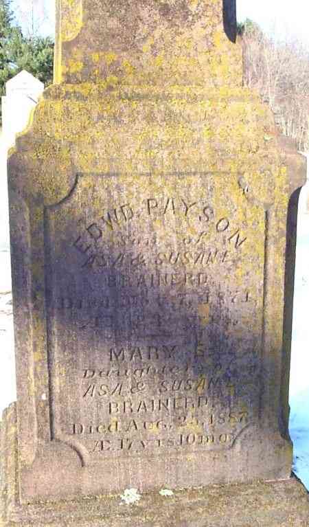 Grave<br />Westchester Cemetery Westchester, New London County, Connecticut, USA