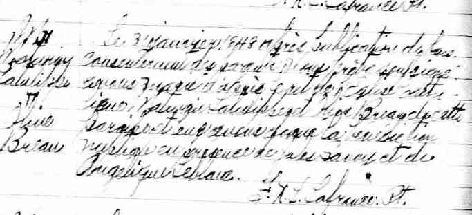 1848 marriage