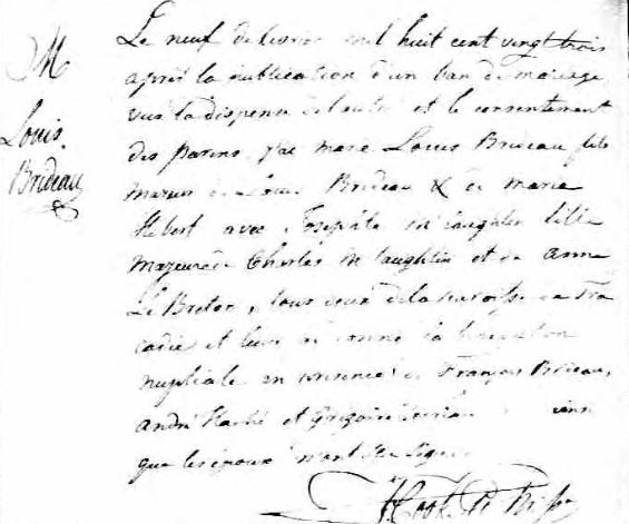 1823 marriage
