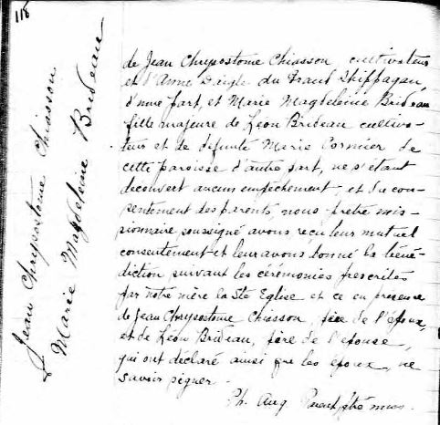1817 marriage