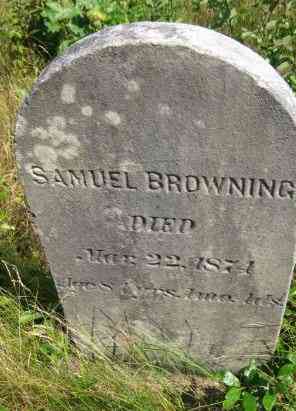 Samuel BROWNING - Grave