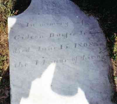 Grave<br />East Palmyra Cemetery  East Palmyra Wayne County New York, USA