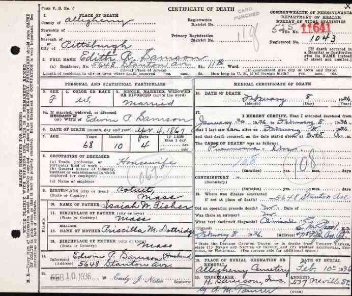 1936 death