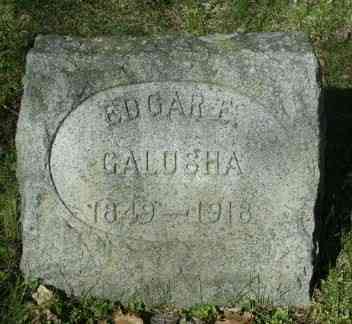 Grave<br />Oak Grove Cemetery  Galesburg Kalamazoo County Michigan, USA