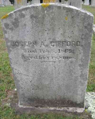 Grave<br />Westport Point Cemetery  Westport Bristol County Massachusetts, USA