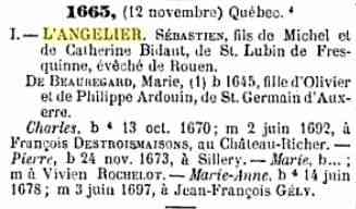 Title	Dictionnaire généalogique des familles canadiennes depuis la fondation de la colonie
Dictionnaire généalogique des familles canadiennes depuis la fondation de la colonie, Cyprien Tanguay
Author	Cyprien Tanguay
Published	1871
Original from	Oxford University
Digitized	Jun 9, 2006
Page 344
