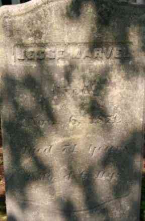 Jesse MARVEL - Grave