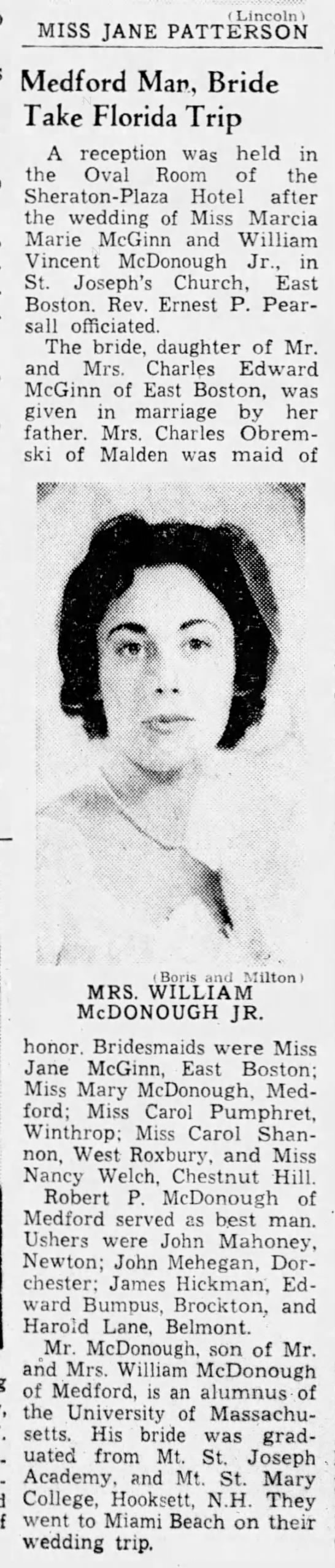 1962 marriage