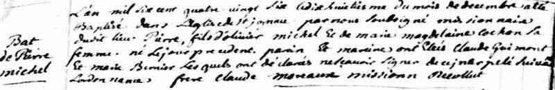 1686 Baptism