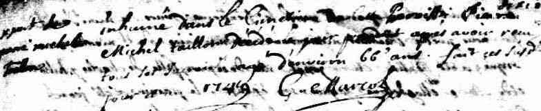 1749 Death
