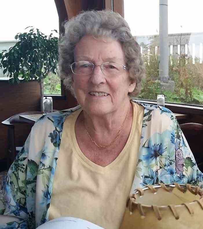 Micheline in 2017, during our visit to New Brunswick (wonderful memories)