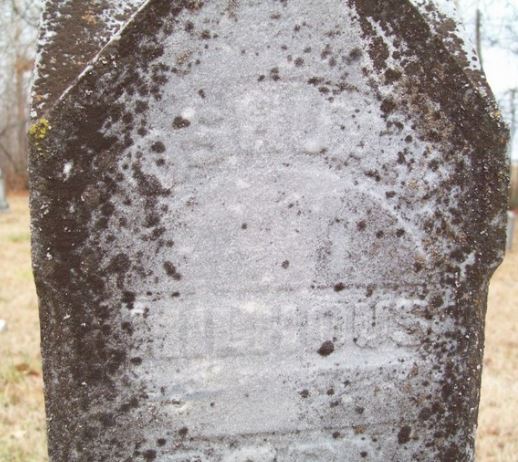 Grave<br />Hopewell Cemetery Butlerville, Jennings County, Indiana, USA