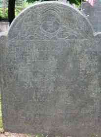Grave

In memory of Mrs. Elizabeth,
wife of Mr. Ebenezer Hoisington,
who died April 3d 1792 
in the 63d year of her age.
Be still my friend, dry up your tears.
I must be here till Christ appears.
