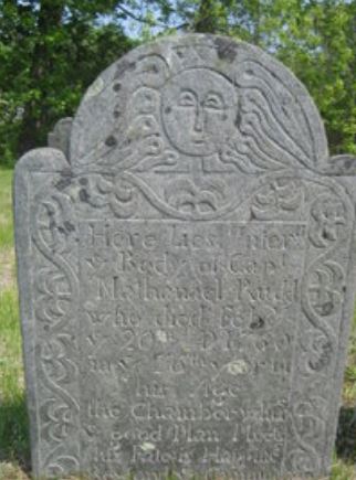 Grave<br />Scotland Cemetery, Scotland, Windham, Connecticut,  USA