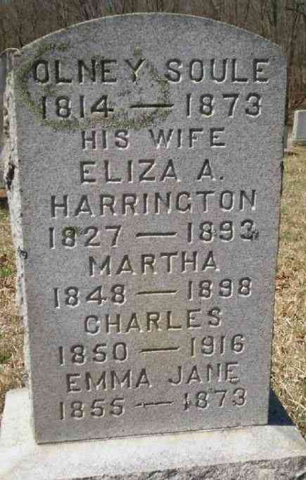 Grave<br />Moodus Cemetery Moodus, Middlesex County, Connecticut, USA