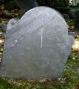 Grave

Inscription:
Buried ye body of Esther Arbuckle. The wife of mr. James Arbuckle. Who Departed this life May 16, 1769, in the thirty fifth year of her life
