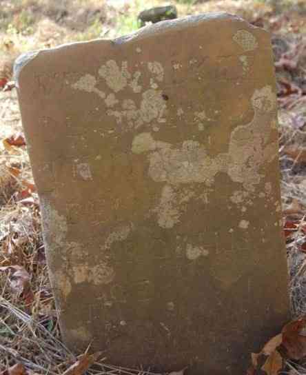 Grave

Inscription:
WM WALKER
DECD AUGUST 
TH 17 1810 IT
BEING TH 85 
YEAR OF HIS 
AGE