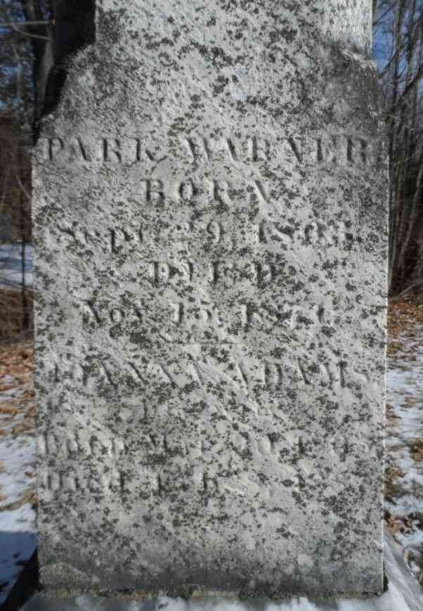 Grave<br />West Street Cemetery Granby, Hampshire County, Massachusetts, USA