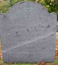 Rebecca WHEELER - Old Hill Burying Ground, Concord, Middlesex, Massachusetts -- Rebeckah Minott ye vertuous Consort of James Minott Esqr. A daughter of Capt. Timothy