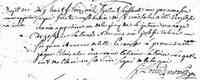 Marie-Apolline LACROIX - 1761 Baptism. St-Michel-de-Bellechasse, Quebec