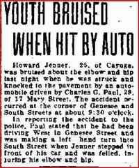 Charles Galbraith PAUL - October 26, 1928 The Auburn Citizen Auburn, New York