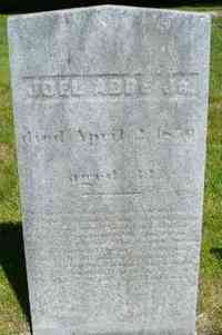Joel Jr. ABBE - Grave