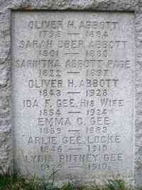 Oliver Holt ABBOTT - Grave