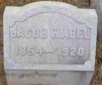 Jacob ABEL - Grave