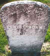 Samuel ADAMS - Grave