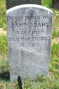 Camp ADAMS - Grave