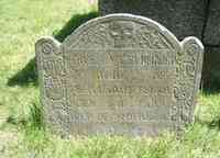 Joseph ADAMS - Grave  Here Lyeth Buried ye Body of Joseph Adams Senior Aged 68 years Died December ye 6 1694