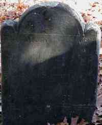 Daniel ADAMS - Grave  Inscription: In Memory of Daniel Adams who Died Sept. 12. 1772 in the 87th year of his age