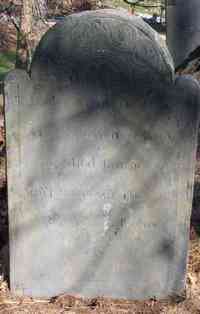 Nathan ADAMS - Grave  Inscription: In Memory of Mr. Nathan Adams who died Jan. ye 26. A D. 1800 in ye 78 year of his age.