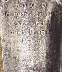 Hosea ADAMS - Grave