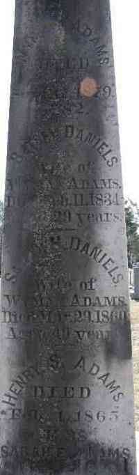 Wyman ADAMS - Grave
