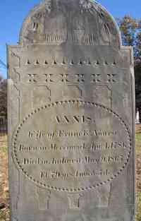 Annis (Anne) AIKEN - Grave