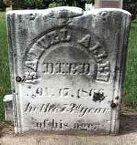Samuel ALLEN - Grave