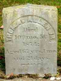 Thomas Jr. ALLEN - Grave