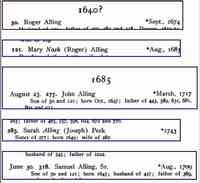 Roger ALLING - New Haven, Connecticut - First Church of Christ Title Historical catalogue of the members of the First Church of Christ in New Haven, Connecticut (