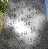 Huldah Maria SHARPSTEEN - Grave