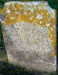Cook ALMY - Grave