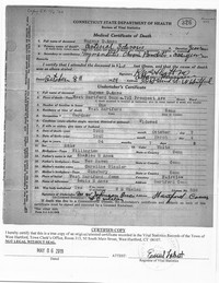 Eugene Declifford AMES - Death