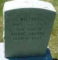 Wilfred ANGER - New Notre Dame Cemetery, Southbridge, Massachusetts