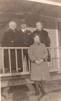 George ANGER - Photo thanks to Sheryl Riley  FOUND IN THE FAMILY BIBLE  I BELIEVE THE GIRL IN FRONT IS RITA ANGER DAUGHTER OF GEORGE ANGER AND THE ONE NEAR THE D