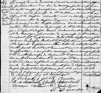 Joseph-Octave ARCHAMBAULT - 1833 marriage