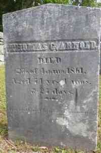 Thomas Greene ARNOLD - Grave